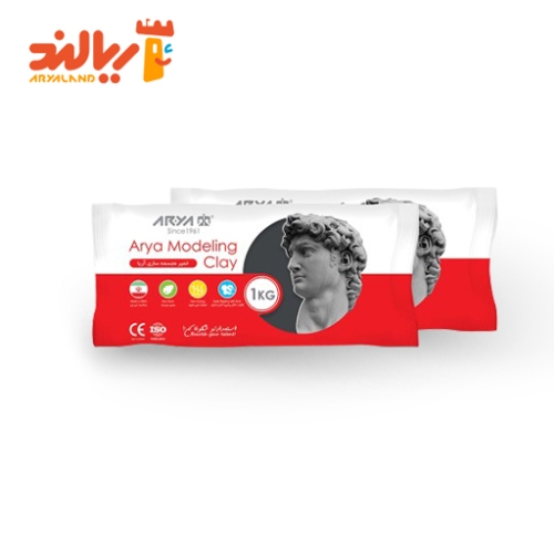 خمیر مجسمه سازی آریا 800 گرمی