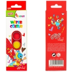 آبرنگ 6 رنگ جعبه ای توتو