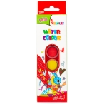 آبرنگ 6 رنگ جعبه ای توتو