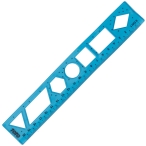 ست خط کش 4 تایی ژله ای توتو