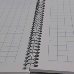 دفتر شطرنجی 40 برگ 1 سانتی