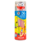 مداد رنگی 36 رنگ آریا استوانه ای