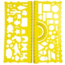 شابلون ژله ای آریا طرح اشکال هندسی و حیوانات