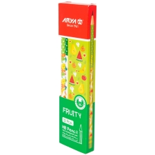 مداد مشکی آریا مدل میوه ای