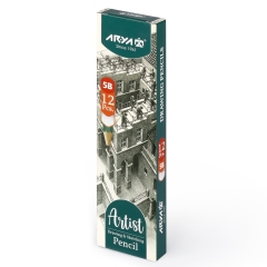 بسته 12 تایی مداد B5 آرتیست آریا بسته مقوایی