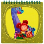 نوت بوک و دفترچه یادداشت مربعی فانتزی 14 × 14 طرح جوجه ها