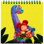 نوت بوک و دفترچه یادداشت مربعی فانتزی 14 × 14 طرح جوجه ها