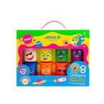 گواش 8 رنگ آریا مدل فسفری