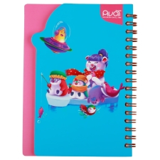 نوک بوک و دفترچه یادداشت فانتزی 11*16 طرح پنگوئن های ماهی گیر آوات