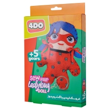 بسته هنری عروسک نمدی سازی لیدی باگ 4do