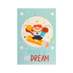 دفتر 100 برگ خطی کارتی