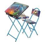 میز و صندلی تحریر باکس دار M1 مدل مسی