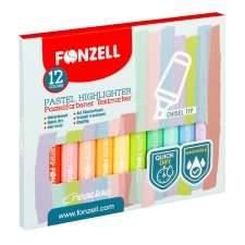 ماژیک 12 رنگ  Highlighter Markers فونزل