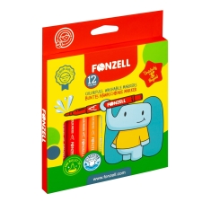 ماژیک 12 رنگ Colorful Washable Markers فونزل