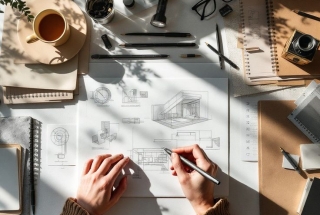 راهنمای جامع لوازم تحریر رشته معماری برای دانشجویان و طراحان حرفه‌ای