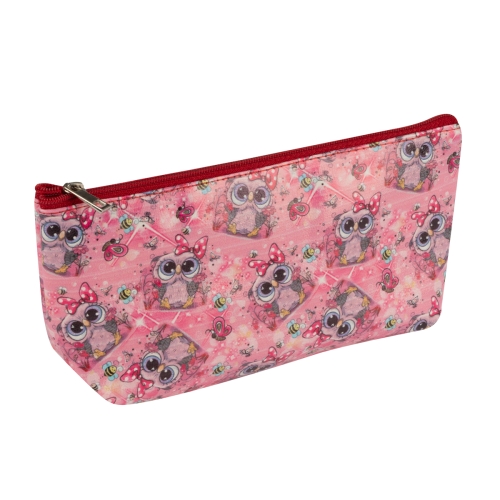 جامدادی تک زیپ فانتزی چرمی