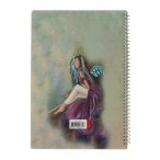 دفتر 50 برگ 4 خط فانتزی کد 128