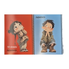 دفتر 50 برگ فنری فانتزی اعلاء نوین