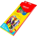 آبرنگ ۱۲ رنگ آریا مدل بیضی بزرگ