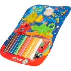 خمیر بازی ۱۲ رنگ آریا مدل آویز وکیومی با ابزار