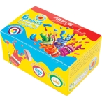 گواش ۶ رنگ آریا مدل جعبه مقوائی